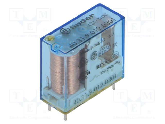 Relay: electromagnetic; miniature