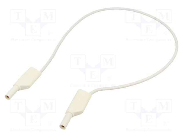 Test lead; 32A; banana plug with axial socket 4mm,both sides
