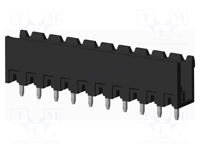 Connector: pluggable terminal block; socket; male; on PCBs