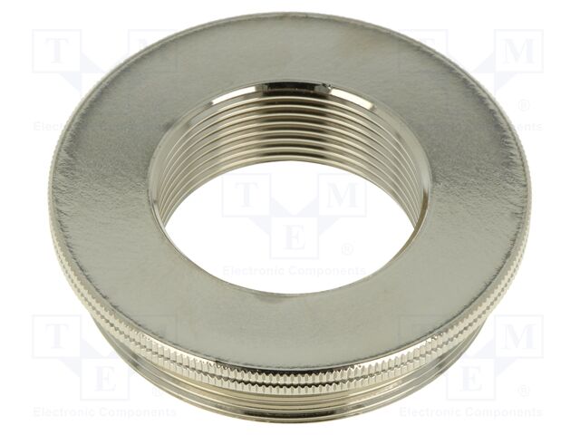Reduction of threads for glands; Int.thread: M32; brass