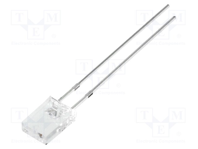 LED; rectangular; 2x5x7mm; white cold; 1560÷2500mcd; 100°; 20mA