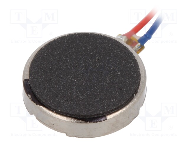 Motor: DC; vibration; 2.4÷3.5VDC; 120mA; 10x2mm; 14500rpm