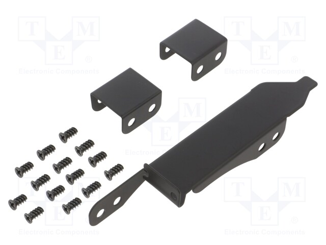 Fastener for fans and protections; 120x120mm; brackets on slot