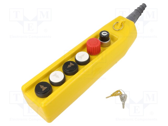 Control station; Man.series: PKS-6; -40÷70°C; IP65; No.of butt: 6