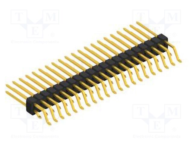 Connector: pin strips; pin header; male; PIN: 42; 2.54mm; SMT; 2x21