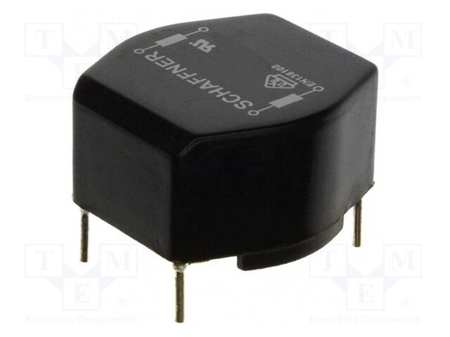 Inductor: wire with current compensation; THT; 15mH; 1A; 260mΩ
