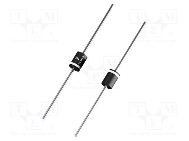 Diode: TVS; 68V; 17A; bidirectional; ±5%; Ø5,4x7,5mm; 1.5kW