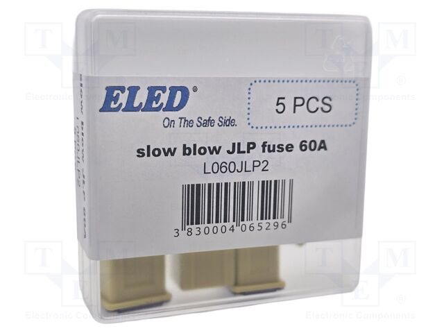 Fuse: fuse; 60A; 58VDC; automotive; 14.1mm; 14.1x12x15.9mm