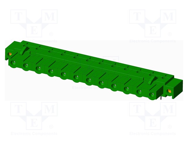 Connector: pluggable terminal block; socket; female; angled 90°