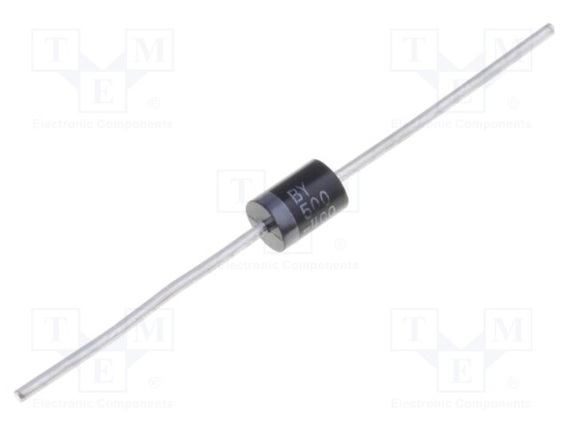 Diode: rectifying; THT; 400V; 5A; Package: Ammo Pack; Ø5,4x7,5mm