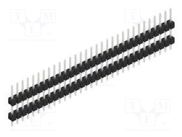 Connector: pin strips; pin header; male; PIN: 31; 2.54mm; THT; 1x31