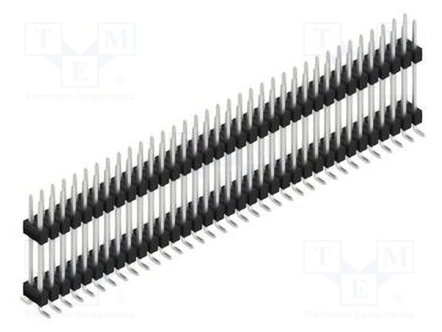 Connector: pin strips; pin header; male; PIN: 70; 2.54mm; SMT; 2x35