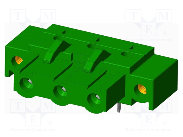 Connector: pluggable terminal block; socket; female; angled 90°