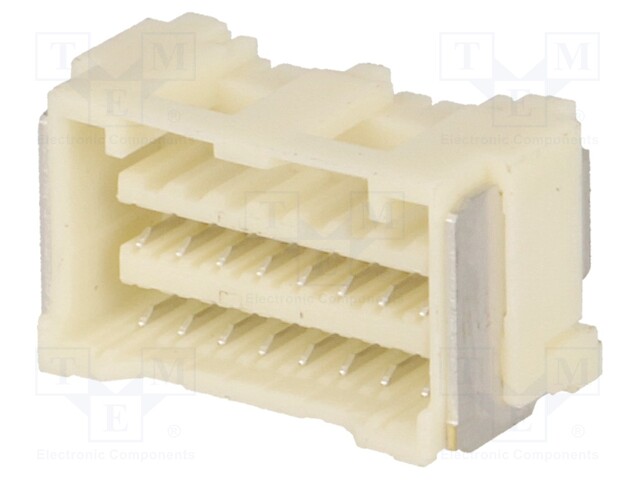Socket; wire-board; male; CLIK-Mate; 1.5mm; PIN: 16; SMT; 1A; tinned