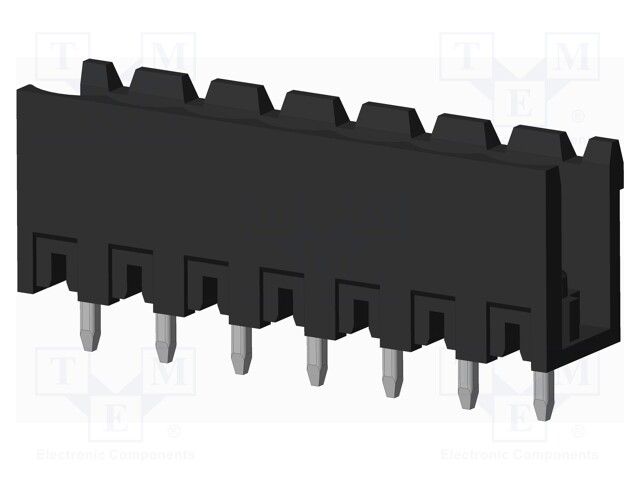 Connector: pluggable terminal block; socket; male; on PCBs