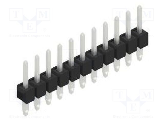 Connector: pin strips; pin header; male; PIN: 11; 2.54mm; THT; 1x11