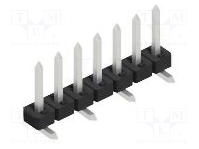 Connector: pin strips; pin header; male; PIN: 7; 2mm; SMT; 1x7; 100V