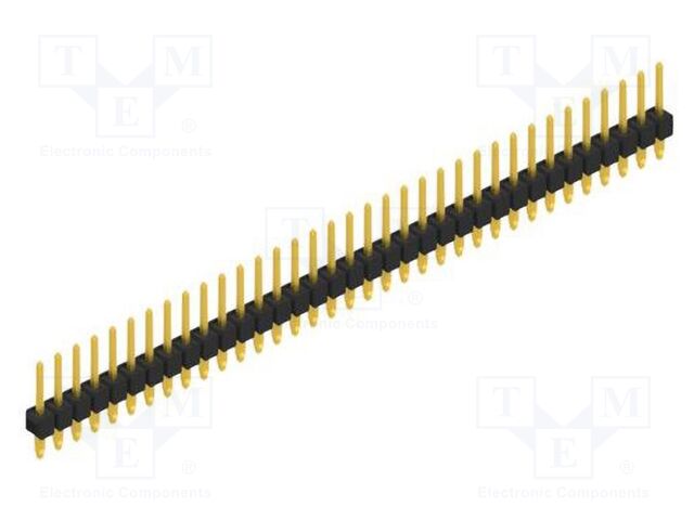 Connector: pin strips; pin header; male; PIN: 35; 2.54mm; THT; 1x35