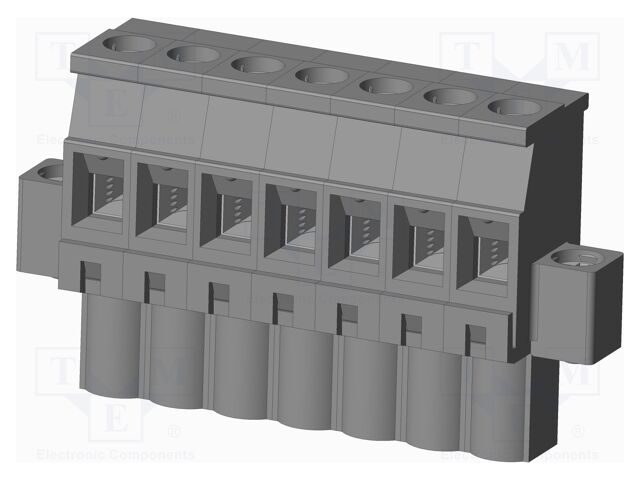 Connector: pluggable terminal block; plug; female; angled 90°