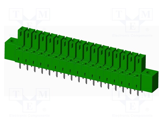 Connector: pluggable terminal block; socket; female; straight