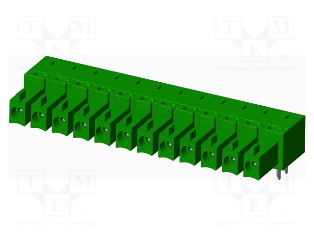 Connector: pluggable terminal block; socket; female; angled 90°