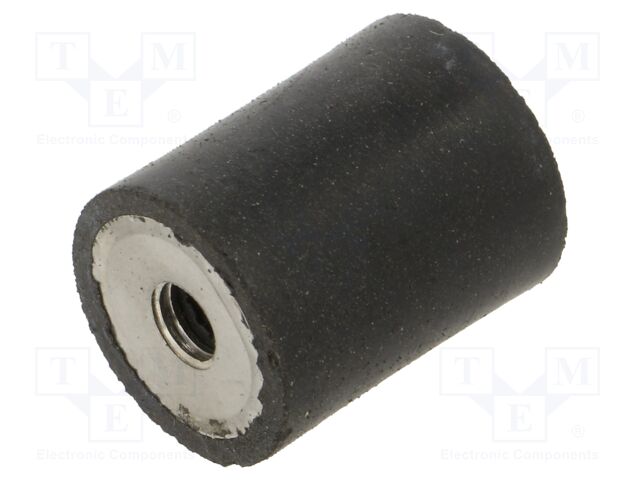 Vibration damper; rubber