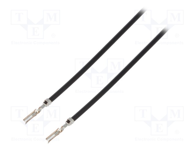 Contact; female; 24AWG; CLIK-Mate; tinned; Contacts ph: 2mm