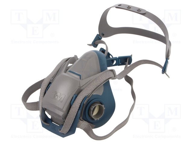 Dust respirator; Size: S; Series: 6500; Mat: silicone