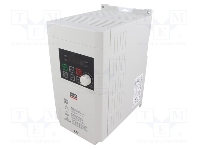 Inverter; Max motor power: 1.5kW; Usup: 200÷240VAC; 0÷400Hz; IN: 7