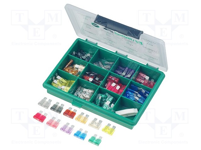 Kit contents: fuses; fuse; 19mm; 32V; 100pcs; Fuse: automotive