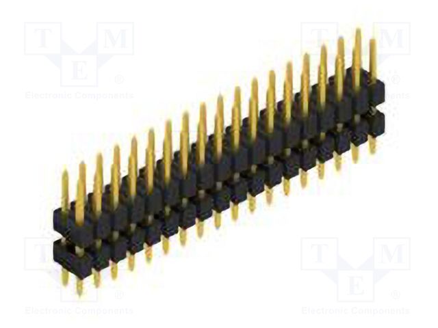 Connector: pin strips; pin header; male; PIN: 36; 2.54mm; THT; 2x18