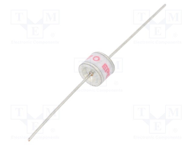Arrester: surge arrester; Leads: axial