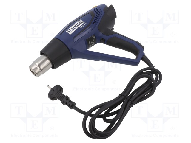 Electric hot shrink gun; 2.2kW; 250l/min,500l/min; Plug: EU