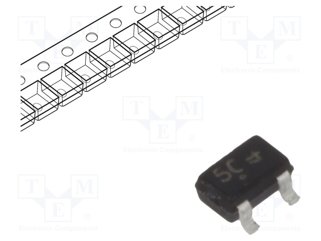 Transistor: PNP; bipolar; 45V; 500mA; 460W; SC70