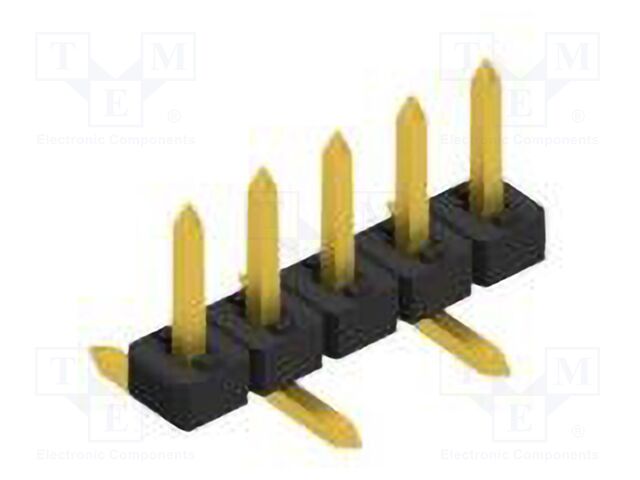 Connector: pin strips; pin header; male; PIN: 5; 2mm; SMT; 1x5; 100V