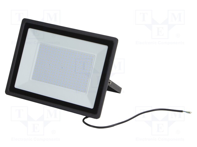 Lamp: LED flood light; 230VAC; 200W; 4000K; CRImin: 80; 18000lm