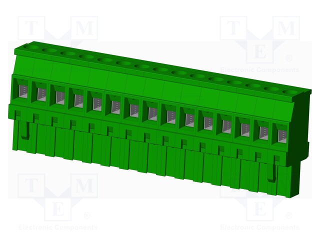 Connector: pluggable terminal block; plug; female; angled 90°