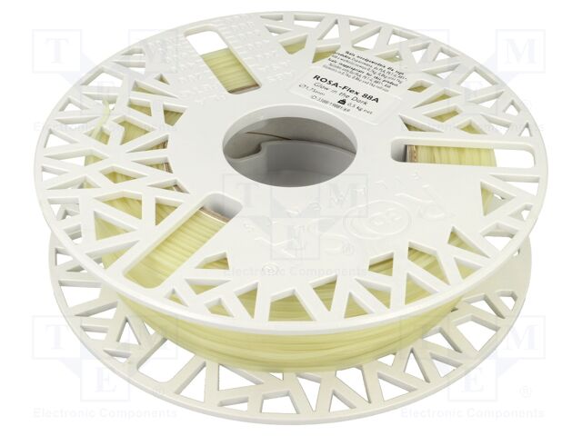 Filament: ROSA-FLEX 85A; 1.75mm; natural; 215÷250°C; 500g