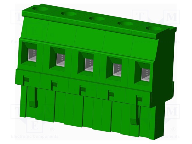 Connector: pluggable terminal block; plug; female; angled 90°