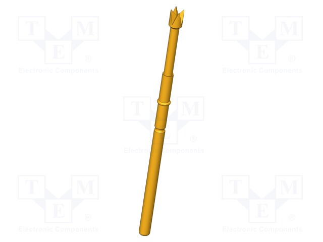 Test needle; Operational spring compression: 6.4mm; 5A; Ø: 2mm