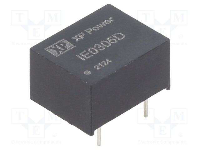 Isolated Board Mount DC/DC Converter, ITE, 1 Output, 1 W, 5 V, 200 mA