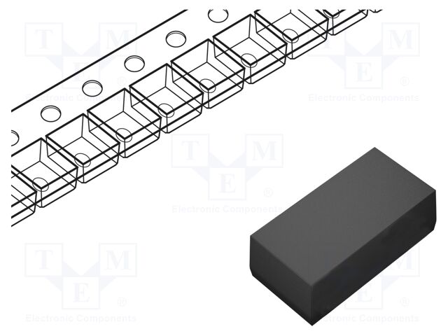 Power Load Switch, High Side, Active High, 1 Output, 0.012 ohm On State, 5.5 V supp, 3 A, WLCSP-6