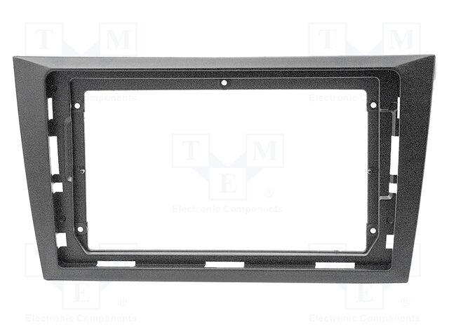 Radio frame; VW; black; 9"