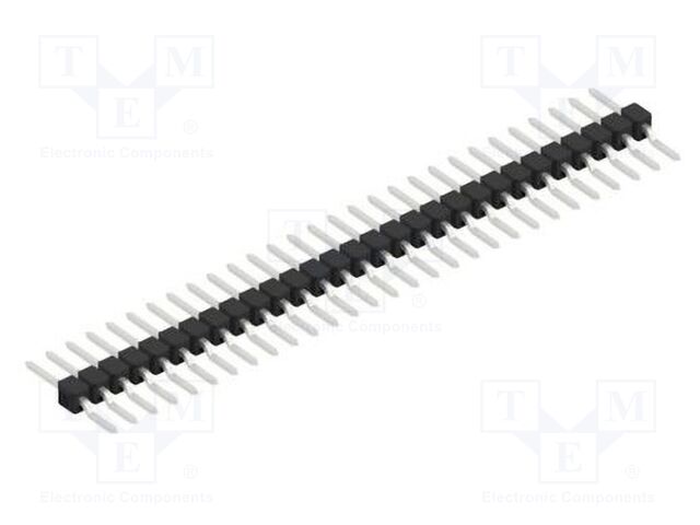 Connector: pin strips; pin header; male; PIN: 29; 2.54mm; SMT; 1x29