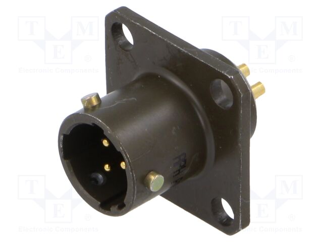 Connector: circular; plug; PT/451