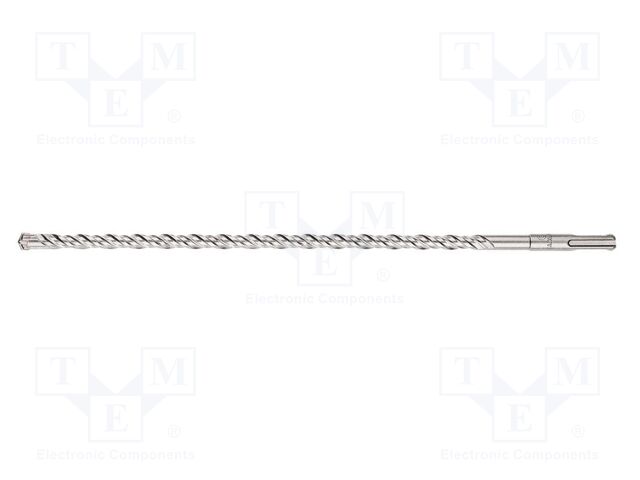 Drill bit; for concrete; Ø: 10mm; L: 350mm; SDS-Plus®; QUADRO