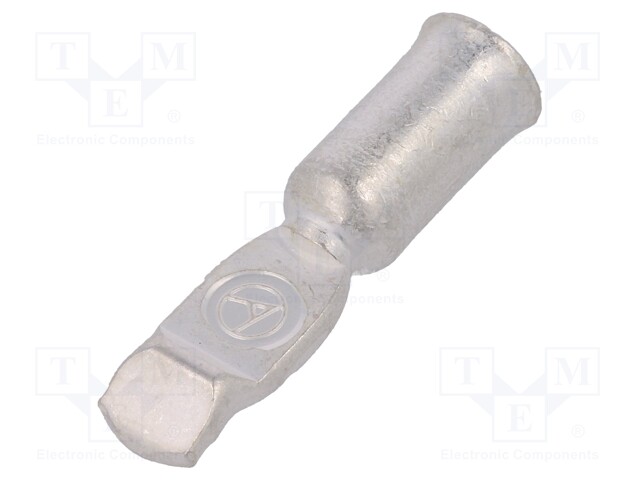 Contact; hermaphrodite; 8.4mm2; 8AWG; silver plated; crimped; 75A