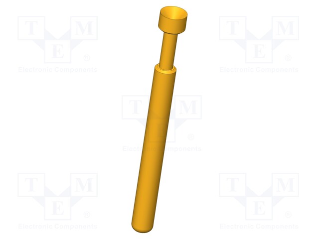 Needle-like test probe; Operational spring compression: 4.4mm