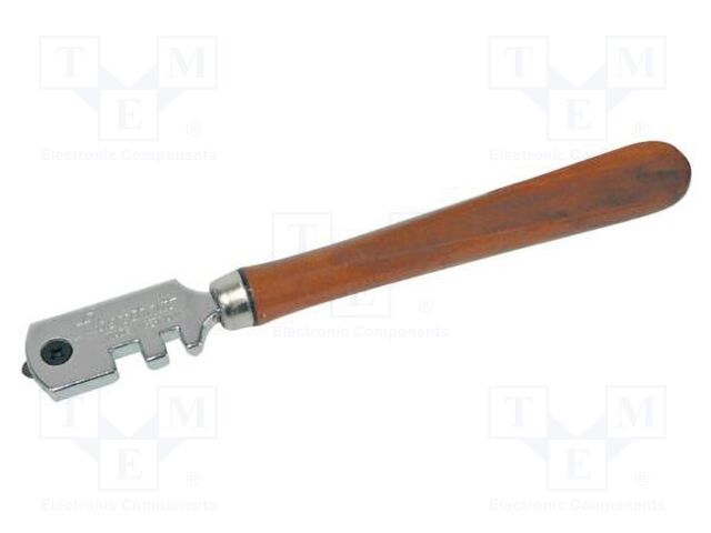 Knife; glass