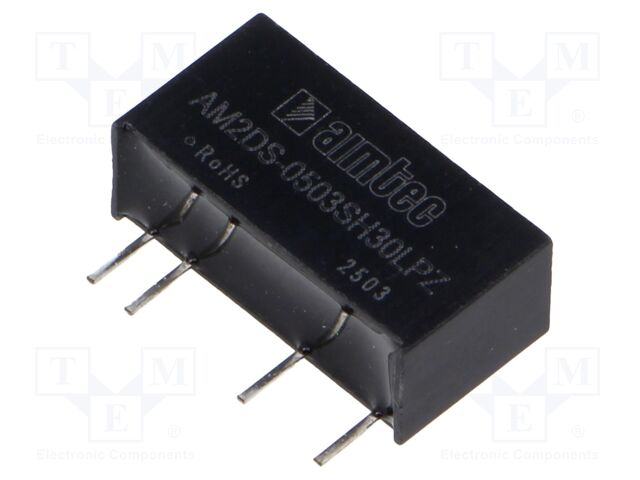 Converter: DC/DC; 2W; Uin: 4.5÷5.5V; Uout: 3.3VDC; Iout: 400mA; SIP7
